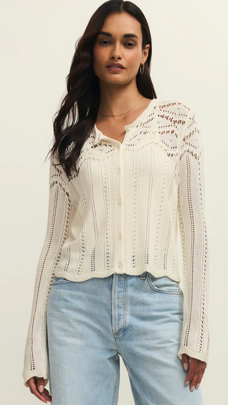 Alycia Crochet Sweater – Shop Common Thread