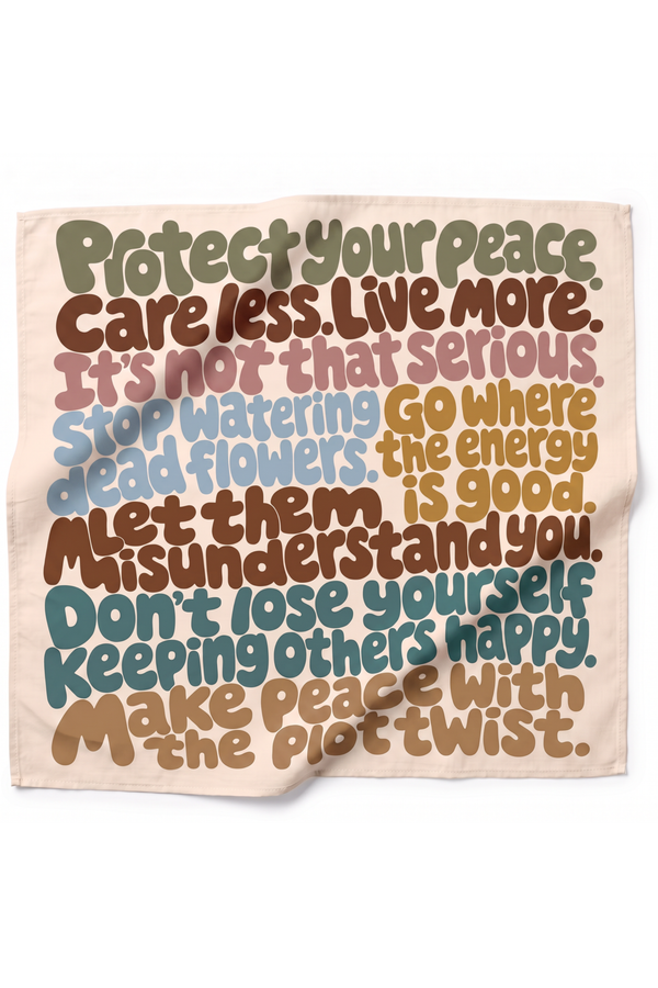 Protect Your Peace Bandana