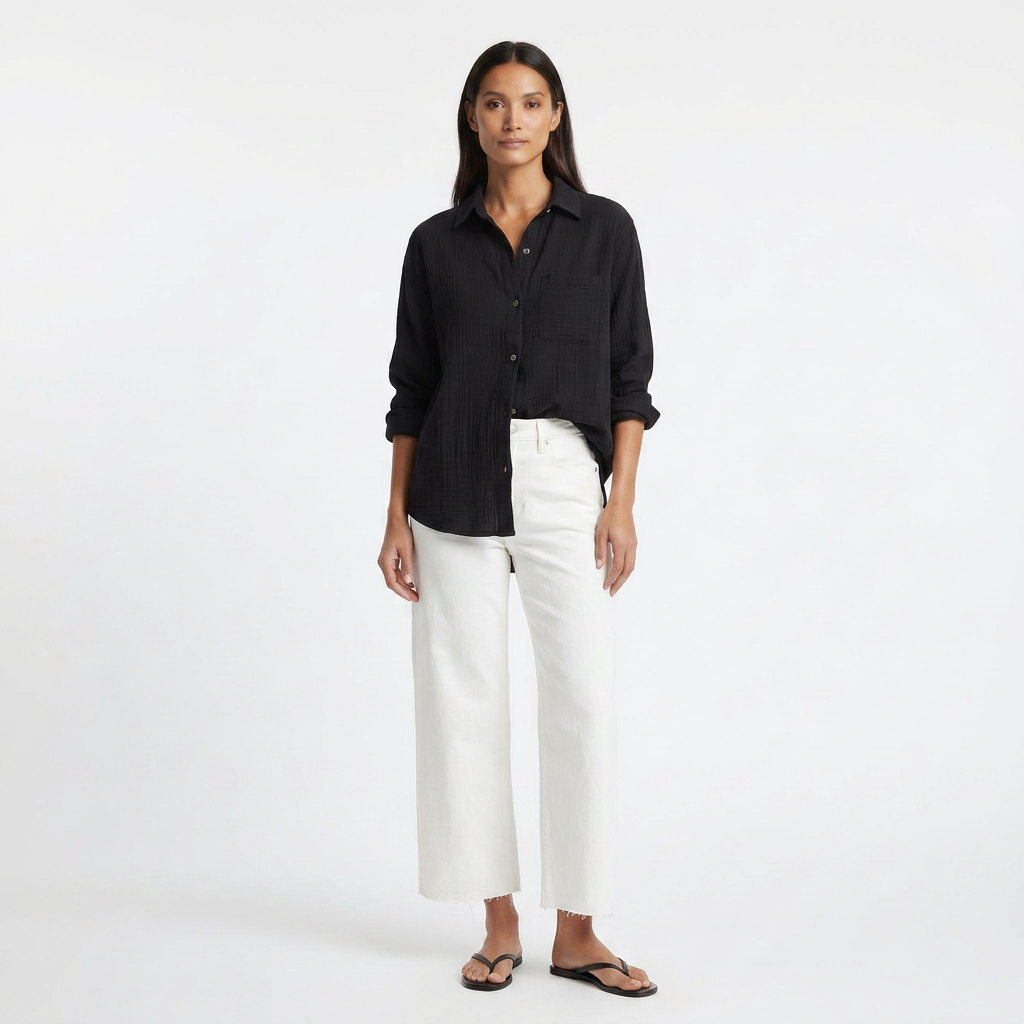 Jane Relaxed Double Cloth Shirt – Shop Common Thread