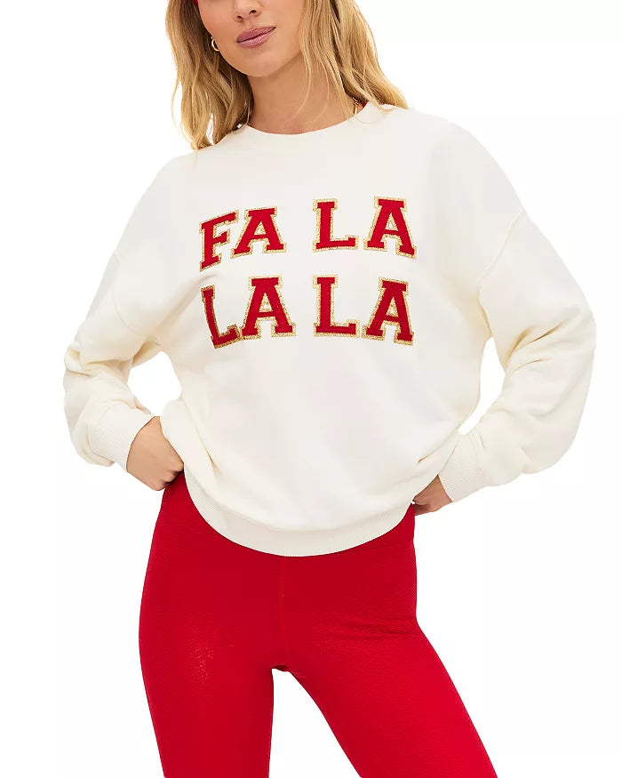 Devyn Oversized Sweatshirt in Frosted Falala