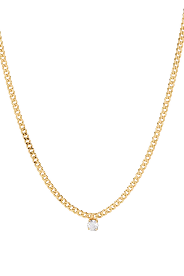 Bardot Stud Charm Necklace