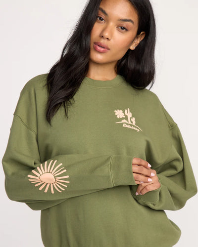 Sun Wave Livin Kendal Crew Fleece