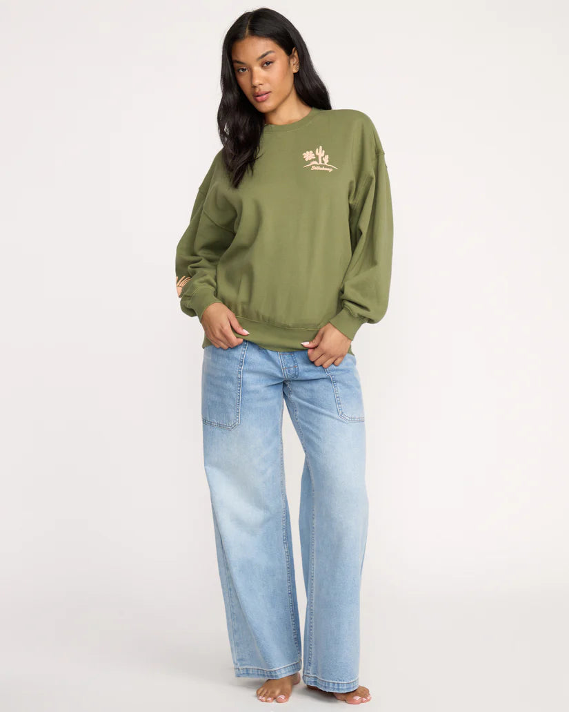 Sun Wave Livin Kendal Crew Fleece