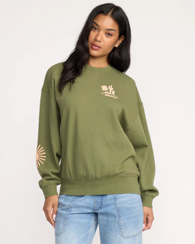 Sun Wave Livin Kendal Crew Fleece