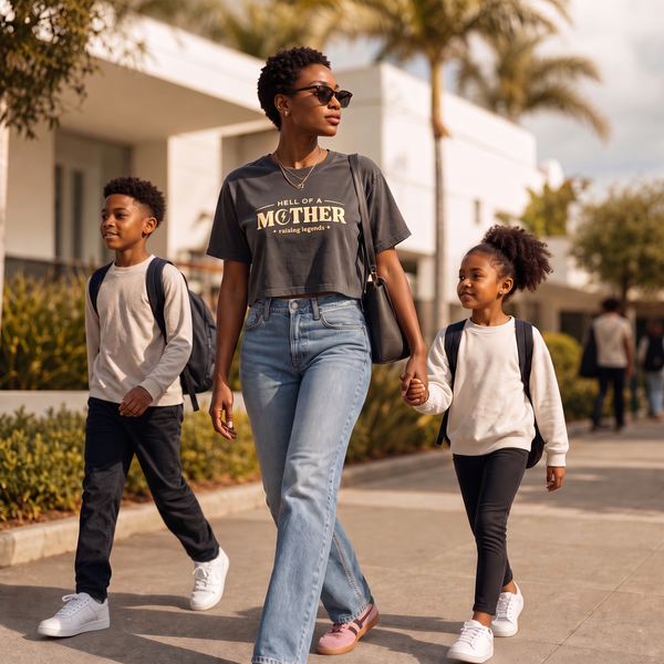 Hell of a Mother Crop Tee