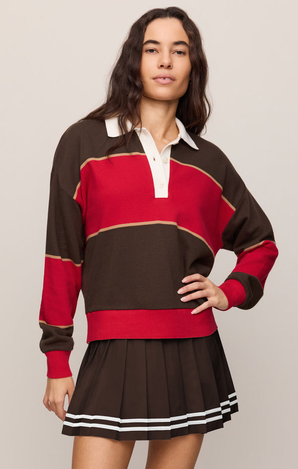 Study Break Polo Sweatshirt