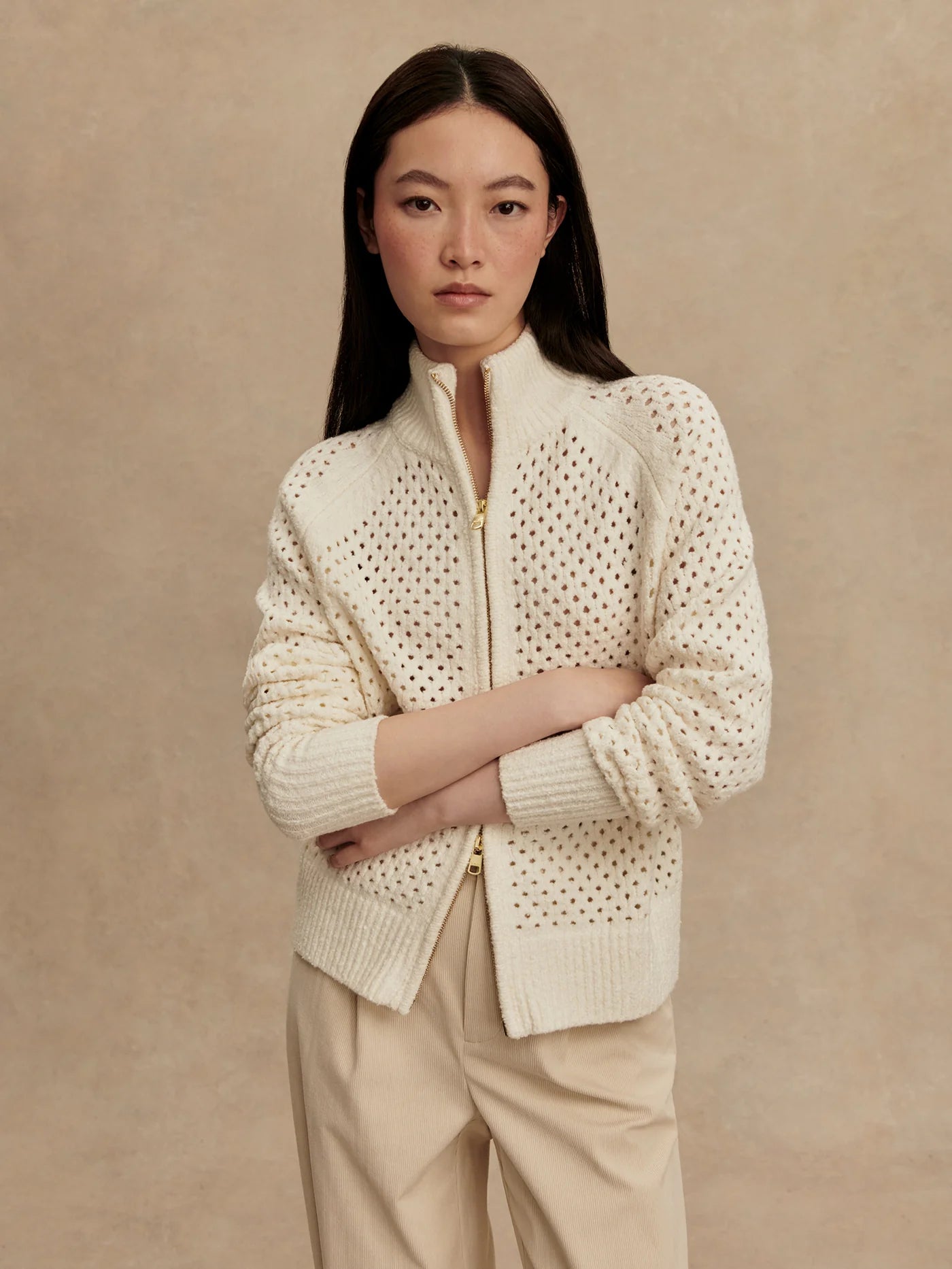 Mandy Boucle Knit Jacket