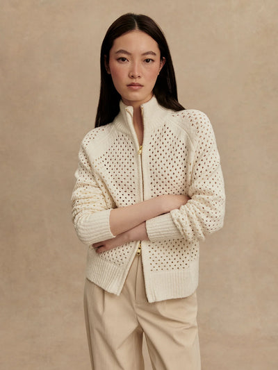 Mandy Boucle Knit Jacket