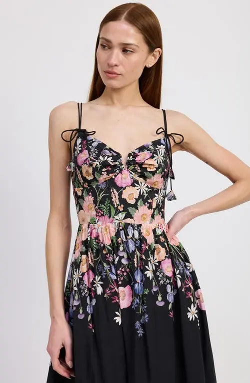 Nanette Tie Maxi Dress