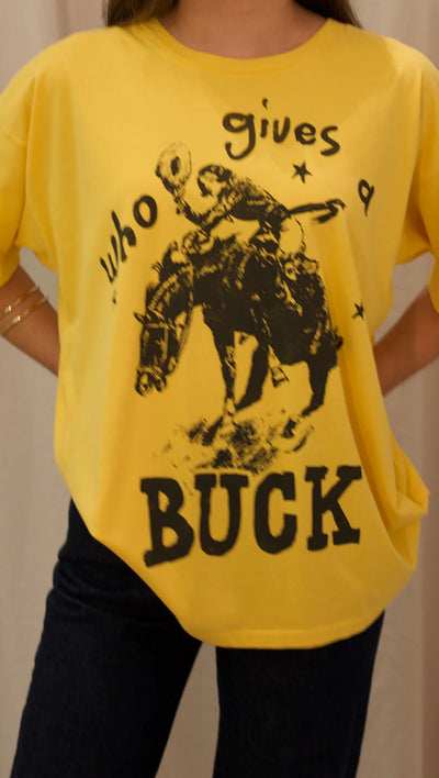 Who Gives a Buck Merch Tee