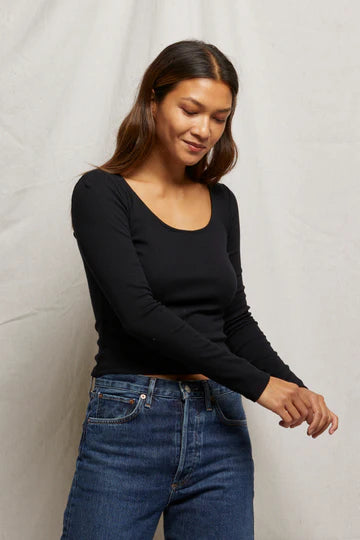 Anya Rib Long Sleeve