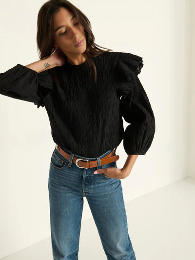 Aria Ruffle Top