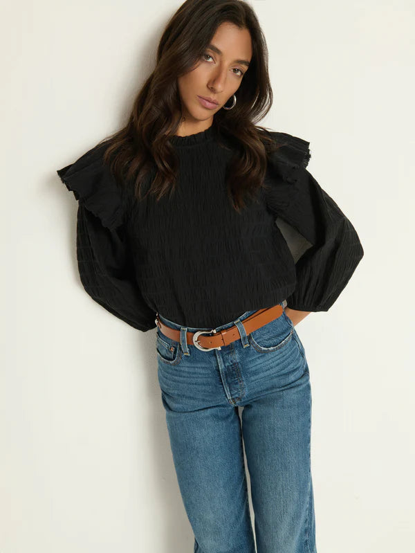 Aria Ruffle Top