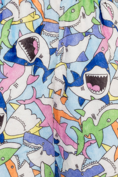 Shark Frenzy Plush Pants