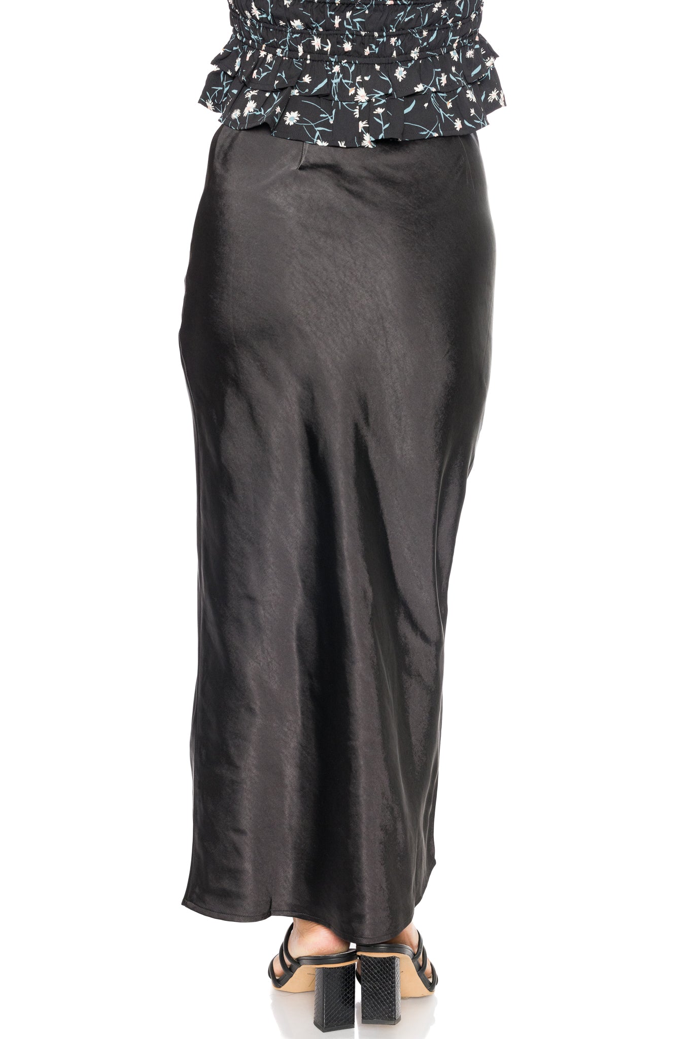 Hayek Slit Maxi Skirt by Greylin