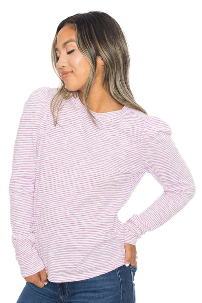 Zoey Long Sleeve Tee by Common Collection