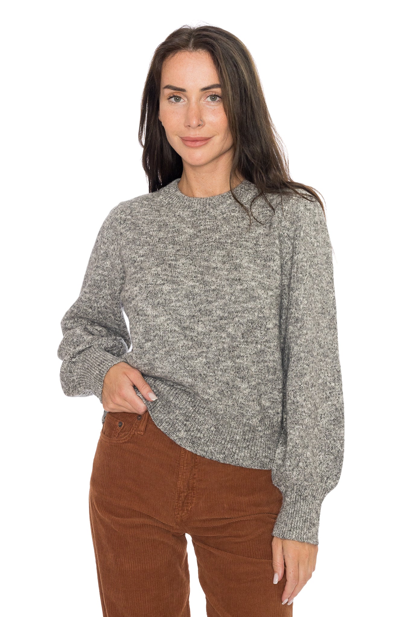Alma Puff Sleeve Sweater by Marine Layer