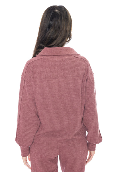 Half Zip Pullover by Saltwater Luxe