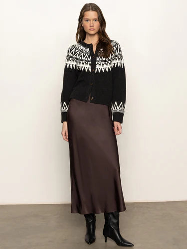 Fairisle Crewneck Cardi