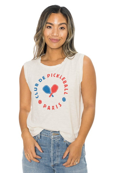 Pickle Ball Muscle Tank