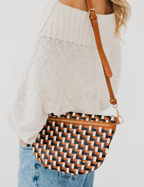 Diagonal Woven Westlyn Bum Bag