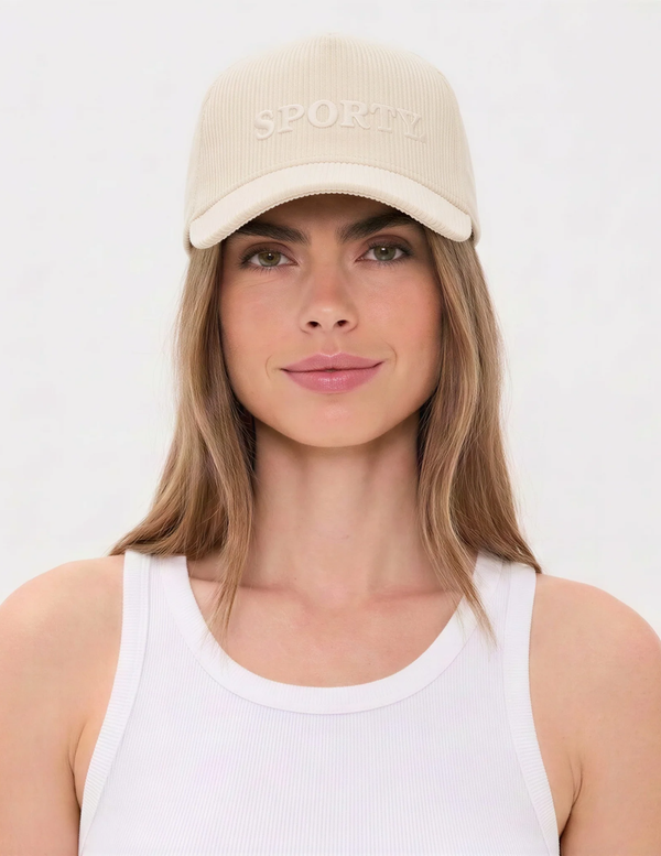 Sporty Corduroy Hat