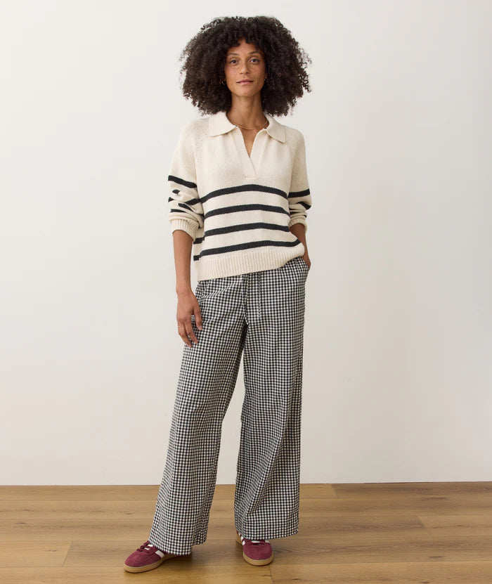 Cali Poplin Drawstring Trouser
