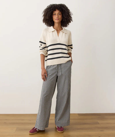 Cali Poplin Drawstring Trouser