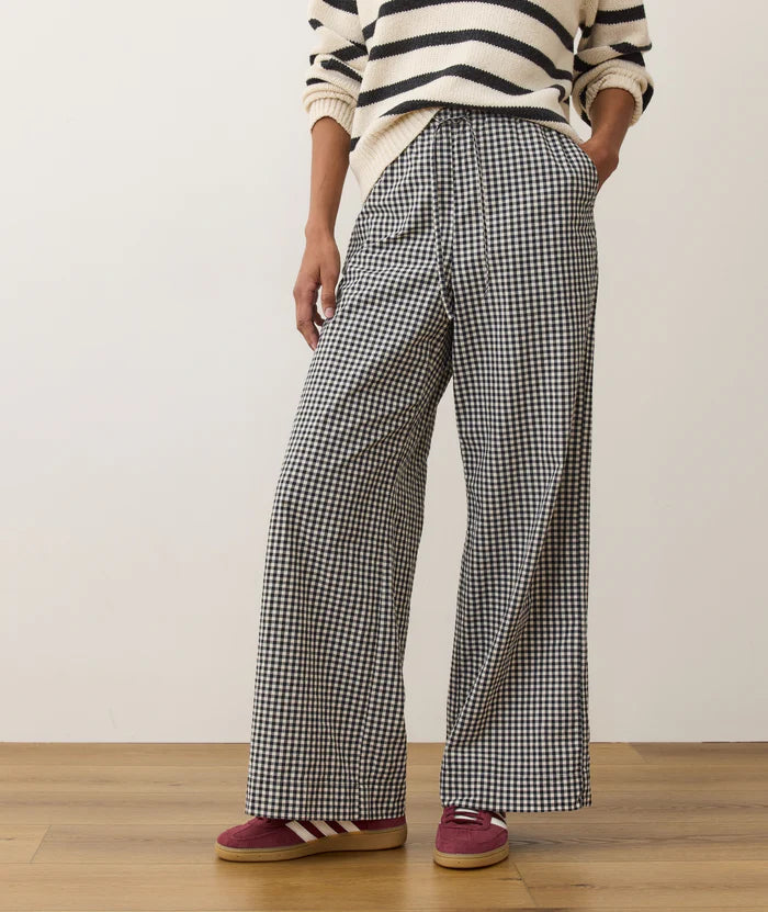 Cali Poplin Drawstring Trouser