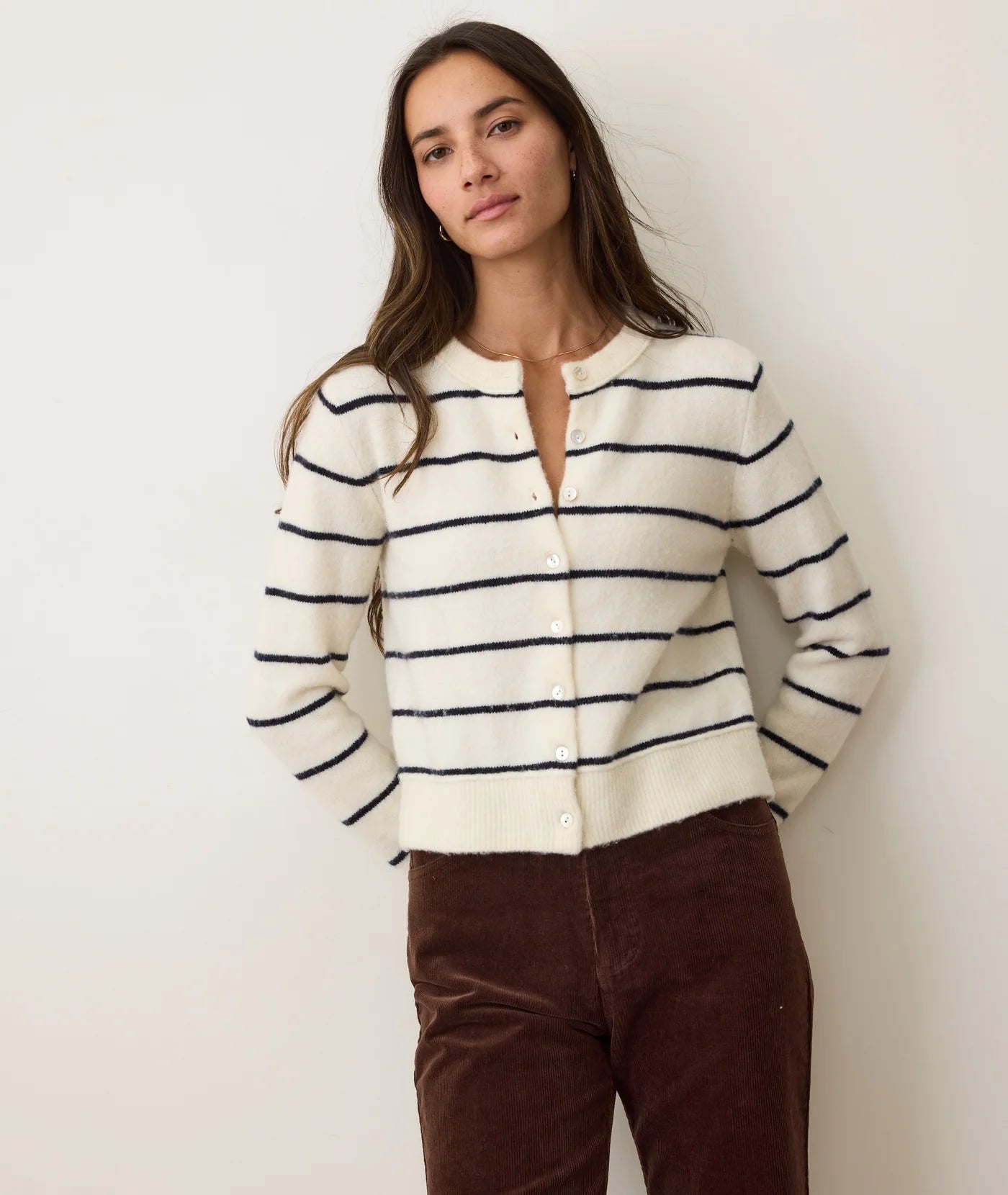 Striped Sausalito Cardigan