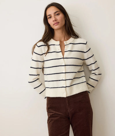 Striped Sausalito Cardigan