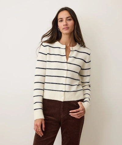 Striped Sausalito Cardigan