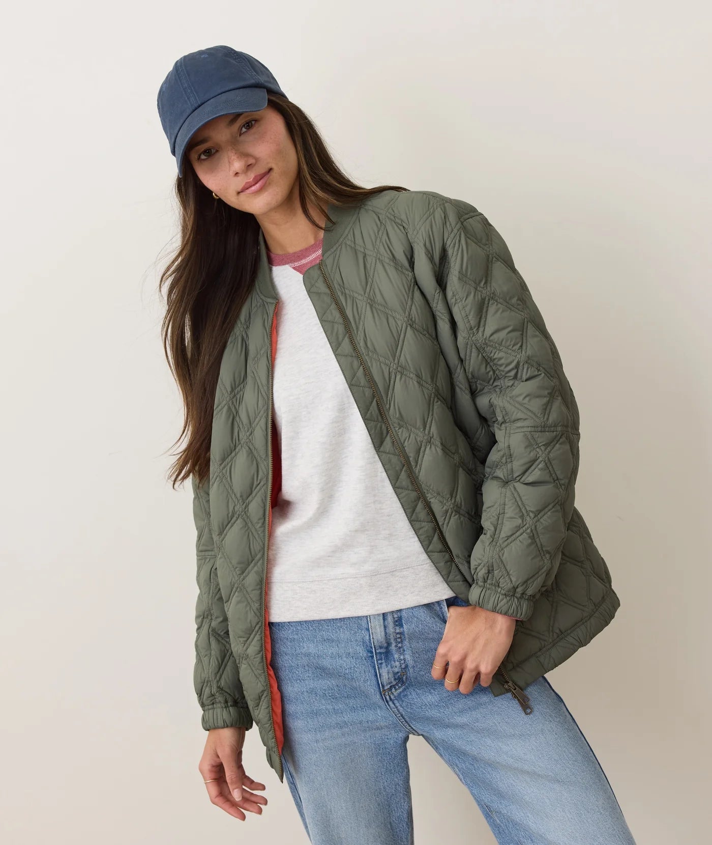 Marina Quilted Bomber