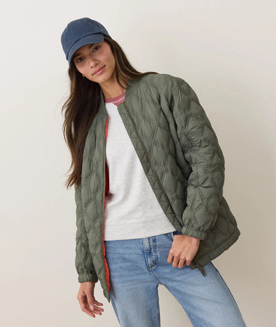 Marina Quilted Bomber