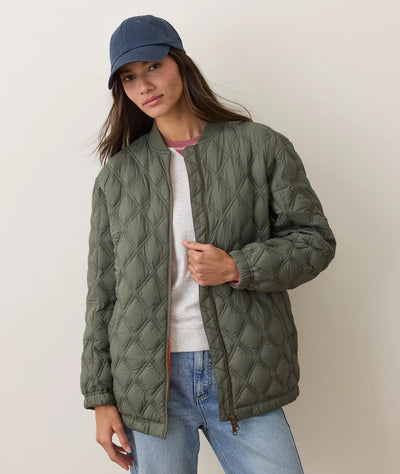 Marina Quilted Bomber