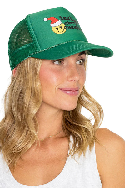 Text Me When It's Christmas Hat