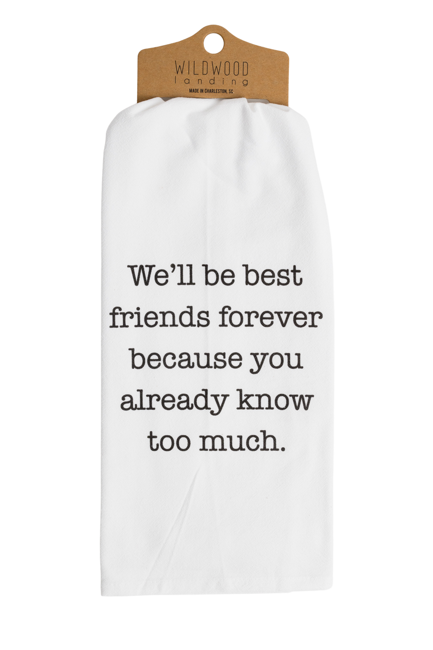 Best Friends Forever Tea Towel