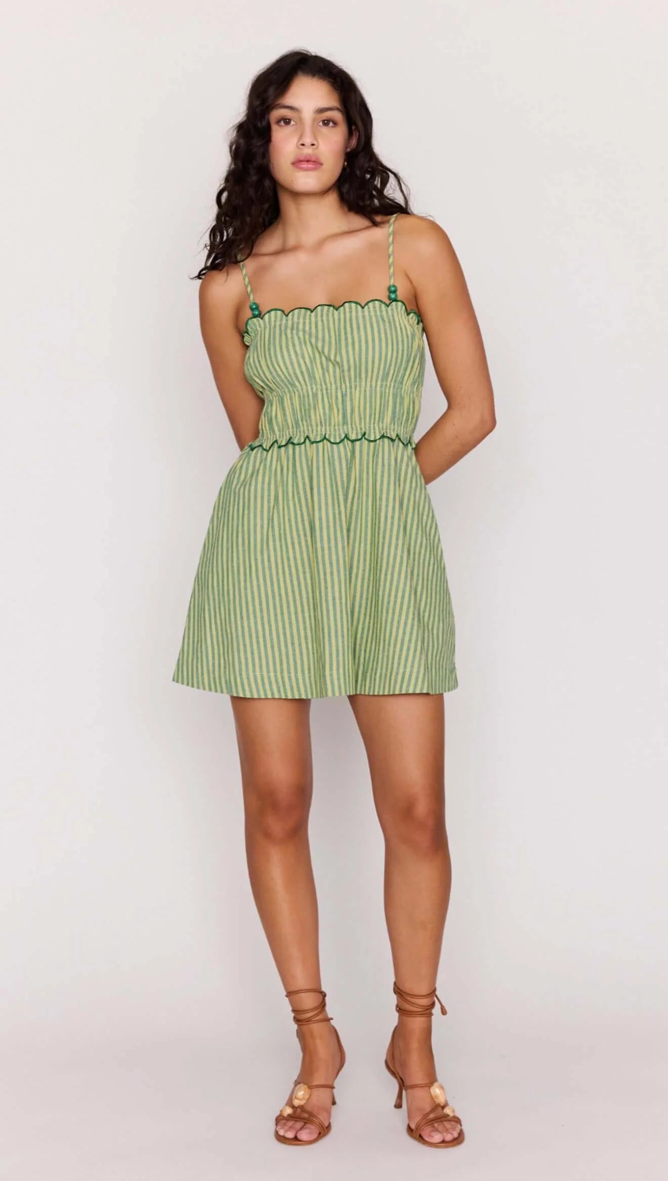 MINKPINK Capri Mini Dress in Green - size L MINKPINK Capri Mini Dress in Green - size L