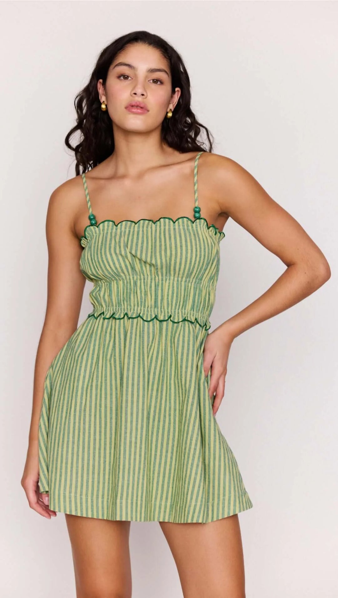 MINKPINK Capri Mini Dress in Green