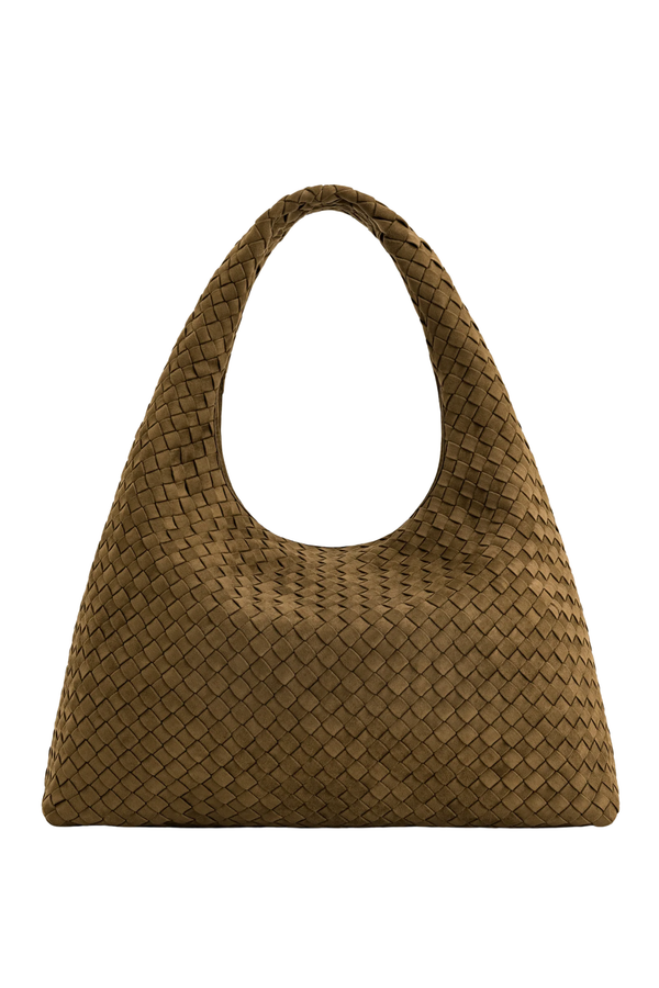 Laura Woven Shoulder Bag