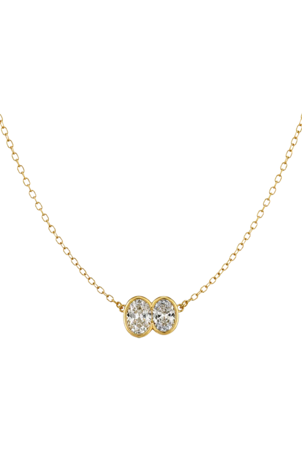 Lumi Bezel Necklace