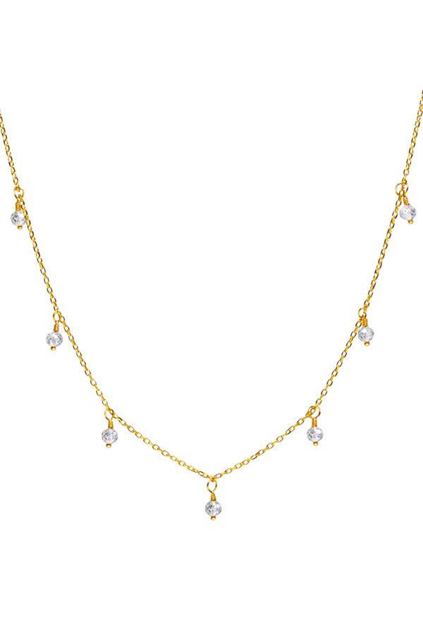 Shimmer Drop Necklace