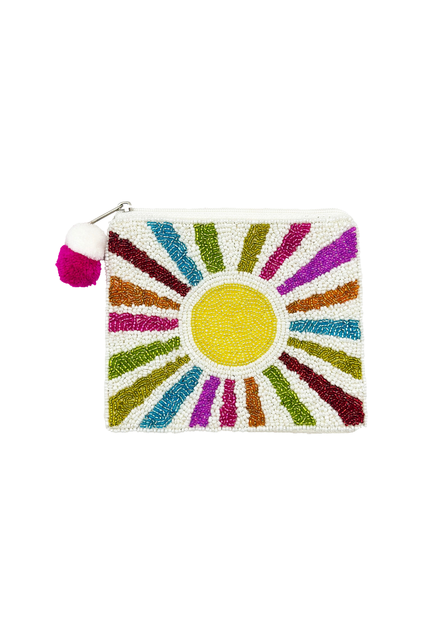 Sunshine Beaded Pouch