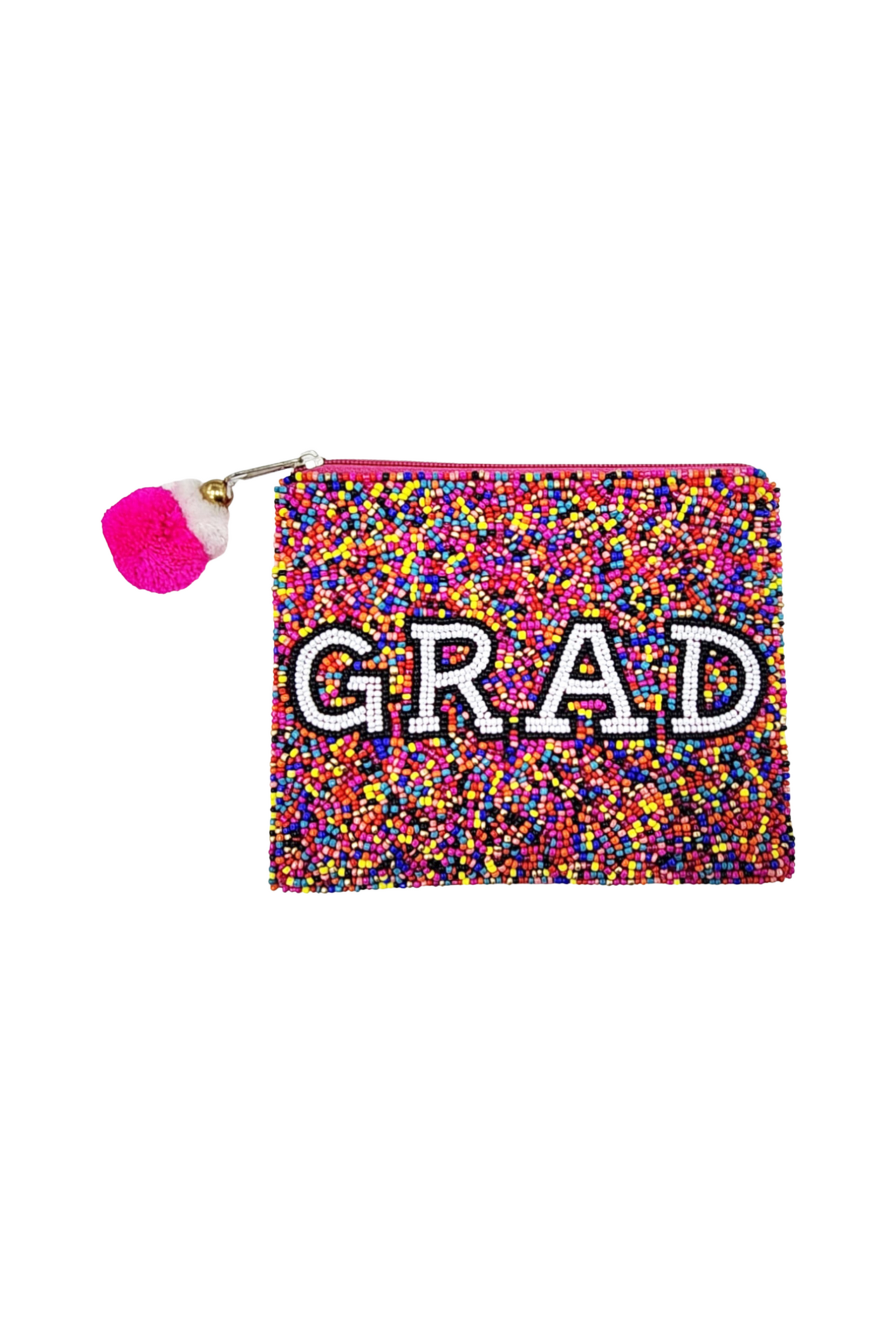 Grad Beaded Pouch