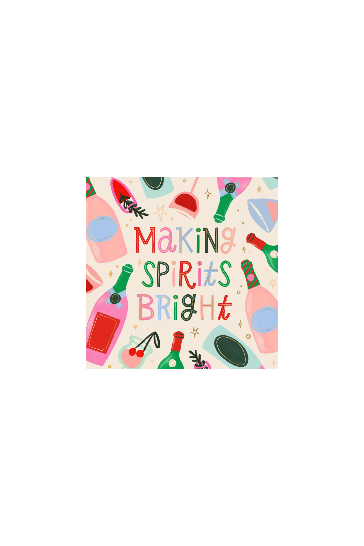Spirits Bright Cocktail Napkins