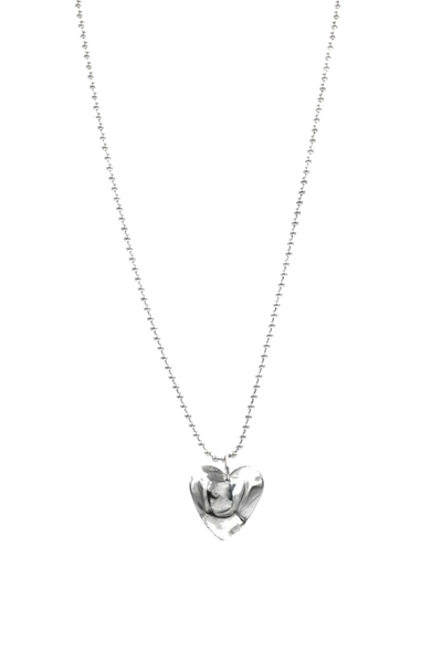 Dome Heart Necklace