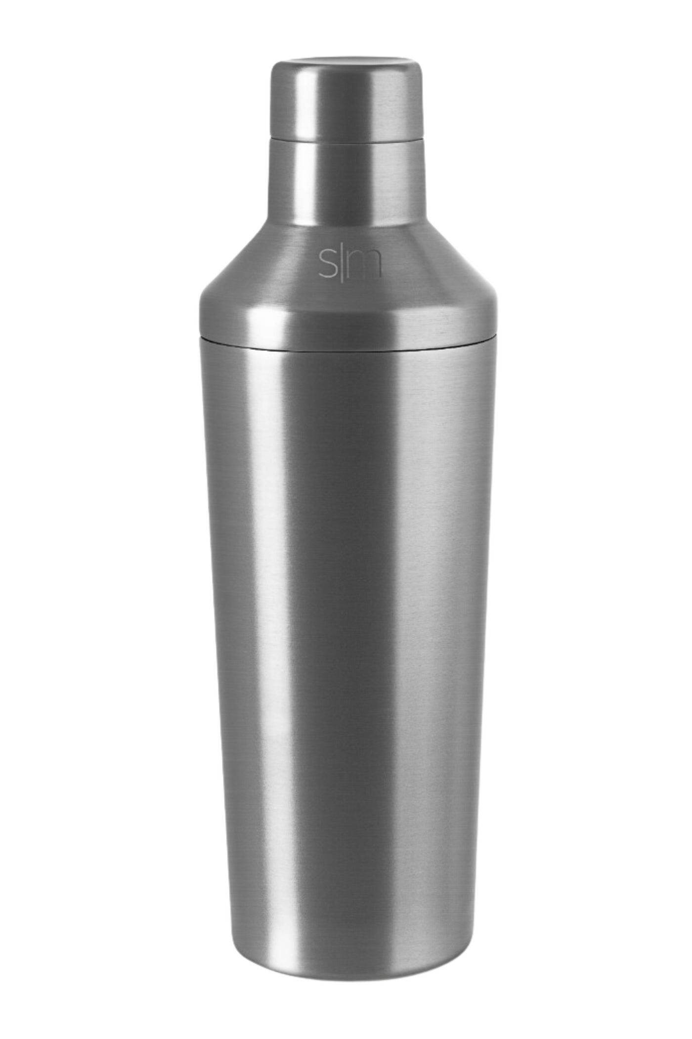 Classic Cocktail Shaker With Jigger Lid - 20oz