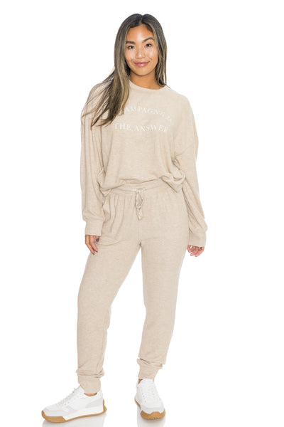 Comfy Marled Jogger by Z Supply