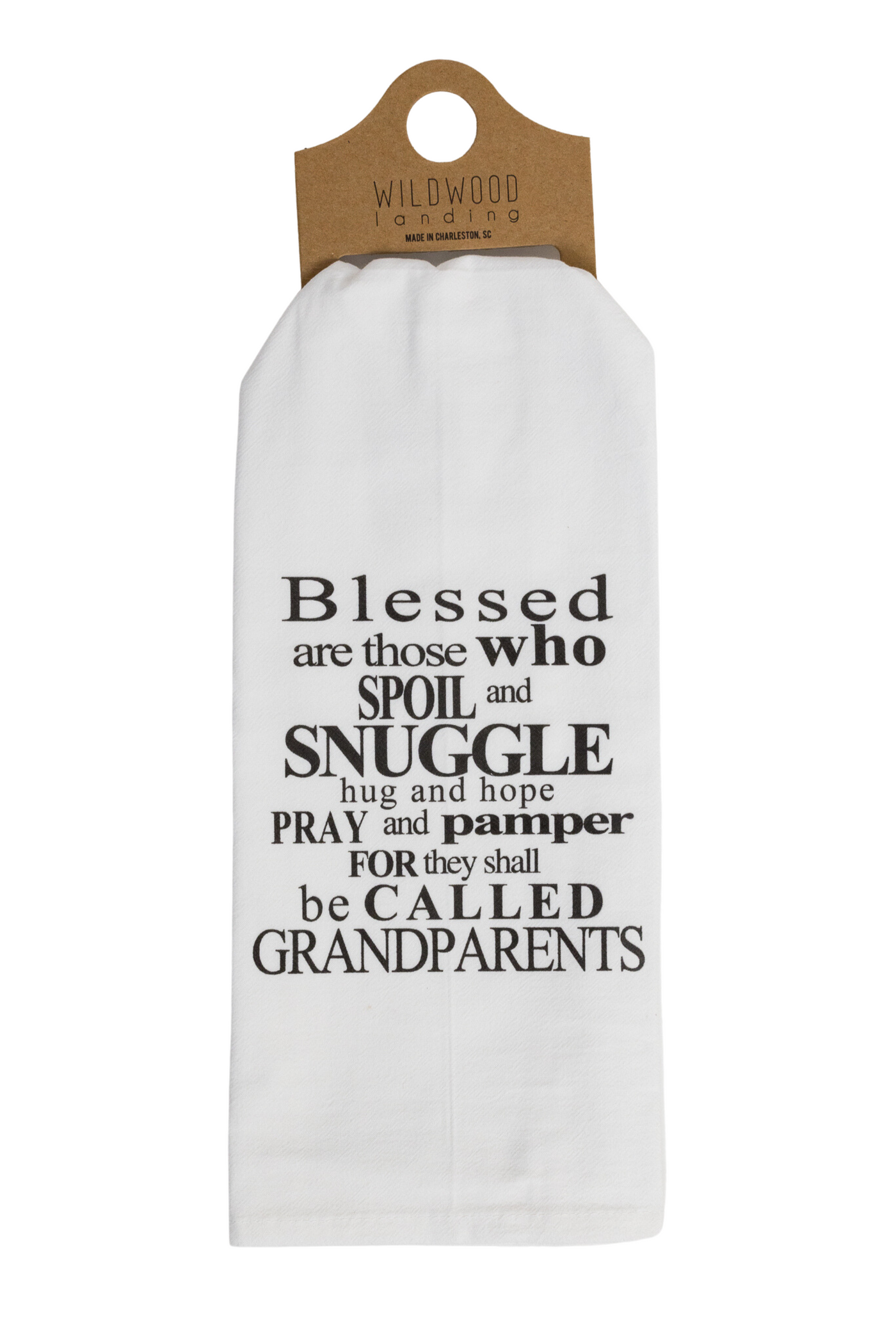 Blessed... Grandparents Tea Towel