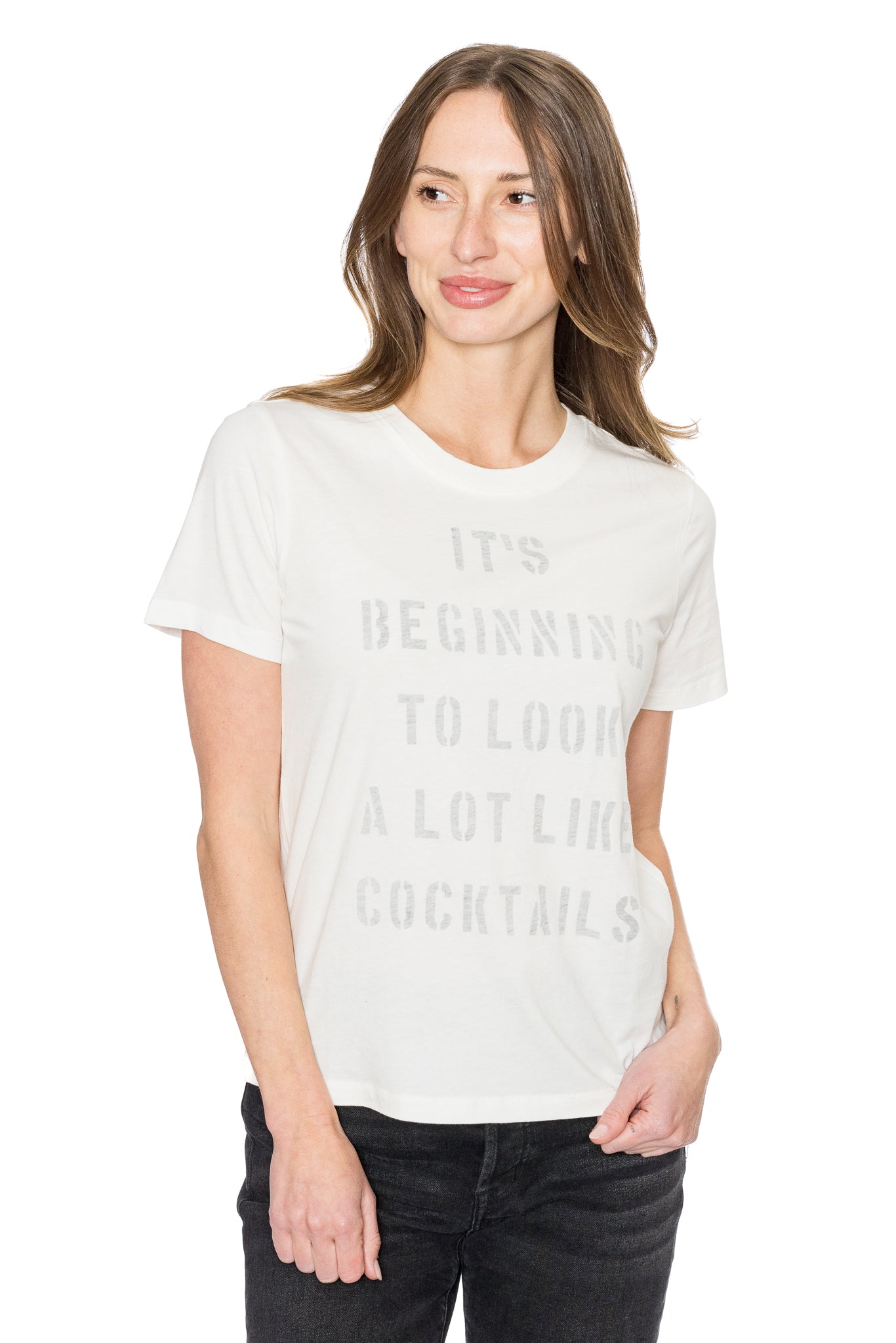 Cocktails Tee by Sol Los Angeles